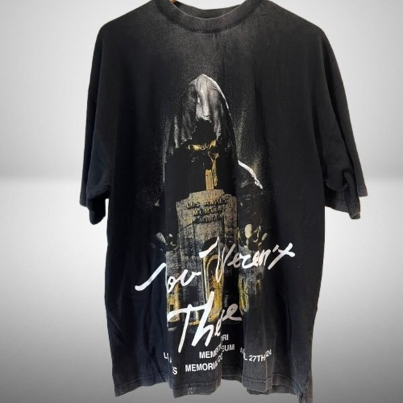 Darc Sport Wolves Memento‎ Mori You Weren't There Black Graphic Streetwear Large - Picture 2 of 6